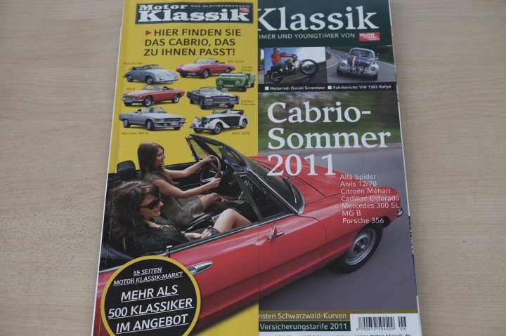 Deckblatt Motor Klassik (06/2011)